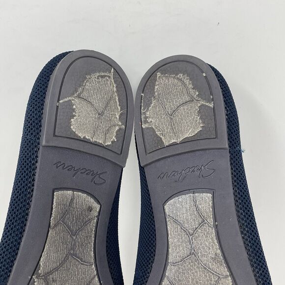 Skechers Cleo Stretch Fit Shoes Womens 8.5 Blue Vegan Ballet Flats Casual Comfy - Picture 14 of 15